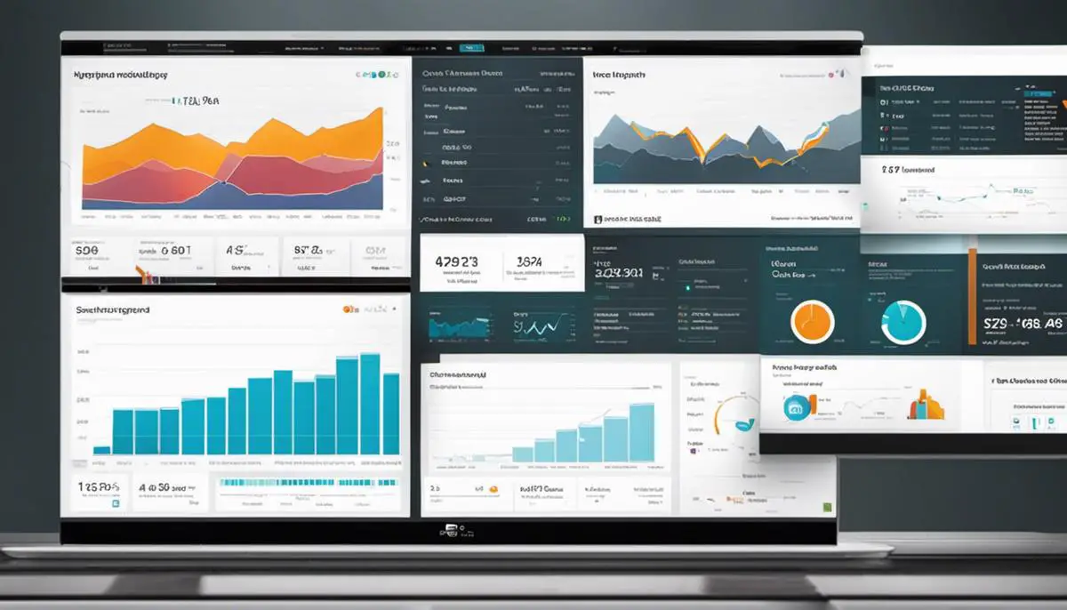 An image of Sharesight's user interface, displaying a portfolio dashboard with various investments.